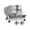 OSTBA Meat Slicer Machine for Home, Electric Deli Food Slicer with Removable 6.7” Stainless Steel Blades, 0-15mm Adjustable Thickness, Easy to Clean, 150W, Ideal for Cold Cuts, Cheese, Bread, Fruit