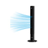Tower Fans for Bedroom, 85° Oscillating Bladeless Fans, Standing Fans with Touch LED Display, 12H Timer, Remote, 3 Speeds 3 Modes Max 26ft/s, 43" Cooling Quiet Floor Fan for Home Office