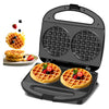 OSTBA Panini Press Grill with Adjustable Temperature, 4-Slice Indoor Grill, 180° Open Sandwich Maker with Drip Tray, Non-Stick Plates, Stainless Steel, 1200W