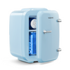 Mini Fridge, 4 Liter/6 Cans Small Fridgerator for Bedroom, AC/DC Thermoelectric Cooler and Warmer for Skincare Drink Office Dorm Car, White