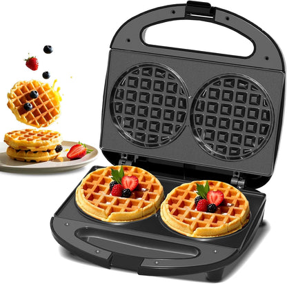 OSTBA Panini Press Grill with Adjustable Temperature, 4-Slice Indoor Grill, 180° Open Sandwich Maker with Drip Tray, Non-Stick Plates, Stainless Steel, 1200W