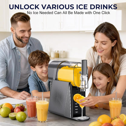 Slushie Machine-88oz Slushy Machine for Home, Frozen Drink Maker, No Ice Needed, One-Touch Slush Machine with 6 Preset Programs Self-Clean Function for Margarita, Smoothie, Milkshake, Frozen Cocktails