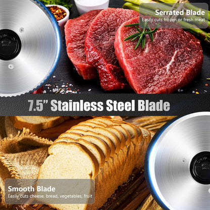 OSTBA Meat Slicer | 200W Electric Deli Slicer