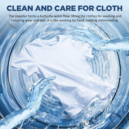 OSTBA 17.6 lb Portable Washing Machine with Drain Pump