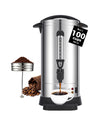 OSTBA 100-Cup Coffee Urn, 15L Stainless Steel Percolator